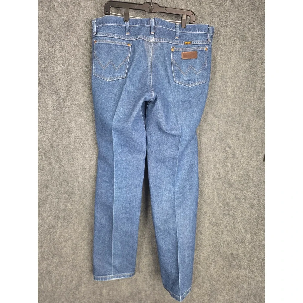Wrangler 36MWZPD Jeans‎ 38x32 Regular Fit Blue Denim Classic Cowboy Western Work